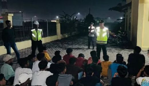 33 Remaja Diamankan Tim Patroli Gabungan di Batubara - GenPI.co SUMUT