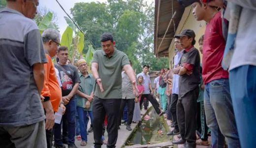 Bobby Nasution Sidak Drainase, Camat Kena Tegur - GenPI.co SUMUT