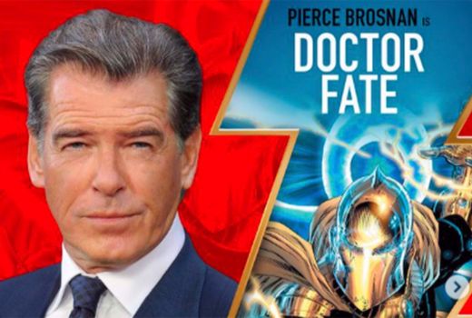 Pierce Brosnan Kasih Bocoran Kostum Doctor Fate di Black Adam! - GenPI.co