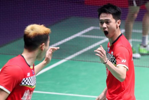 Kevin/Marcus Terlalu Tangguh, Wakil Inggris Dibantai - GenPI.co