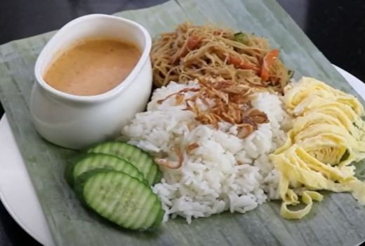 Nasi Uduk Betawi Sambal Kacang, Gurih Harum dan Enak Banget - GenPI.co