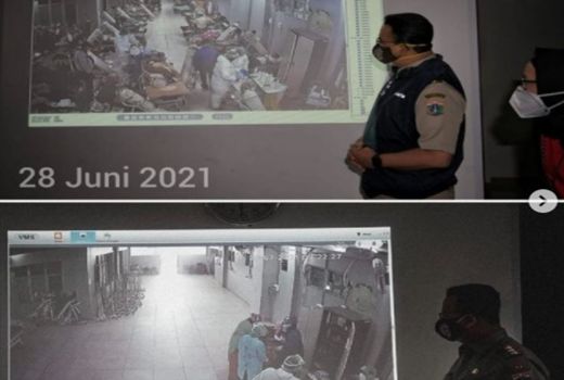 Rektor Universitas Ibnu Chaldun Puji Anies Baswedan dan Ariza - GenPI.co