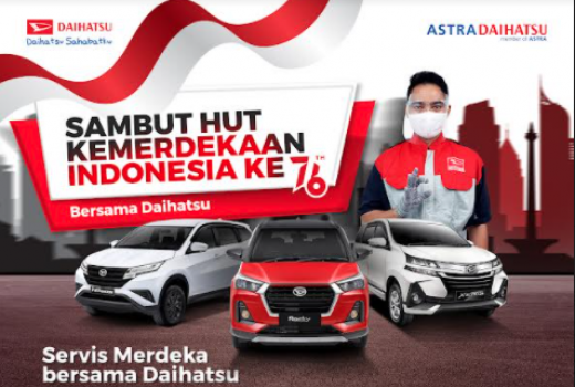 Spesial HUT ke-76 RI, Daihatsu Banjir Promo Servis Hingga 45% - GenPI.co