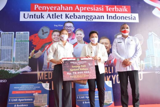 Luar Biasa, Greysia/Apriyani Dapat 'Tanah Surga' di Tangerang - GenPI.co