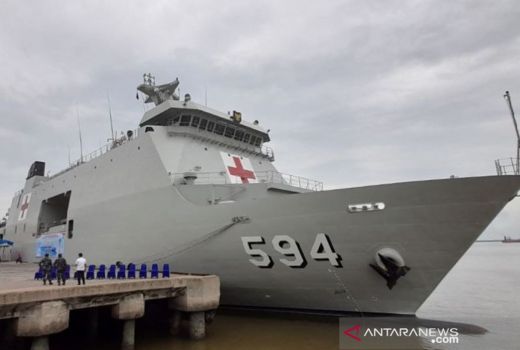 KRI Semarang-594 Cukupi Kebutuhan Oksigen di Riau - GenPI.co