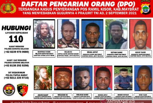 Nih, Wajah Brutal DPO Penyerang Posramil Papua Barat - GenPI.co