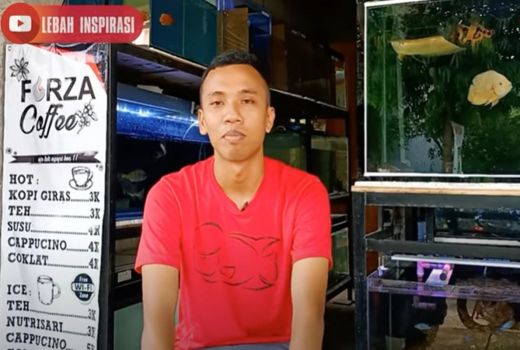 Bisnis Ikan Hias Plus Kedai Kopi, Widhi Jadi Pengusaha Sukses - GenPI.co