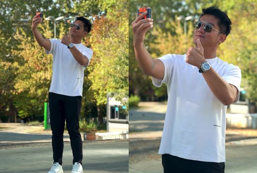 Boy William Bikin Konten Unik Pakai Galaxy Z Flip3, Keren Banget! - GenPI.co