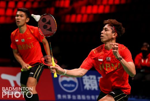 Bantai Denmark, Fajar/Rian Bawa Indonesia ke Final Piala Thomas - GenPI.co
