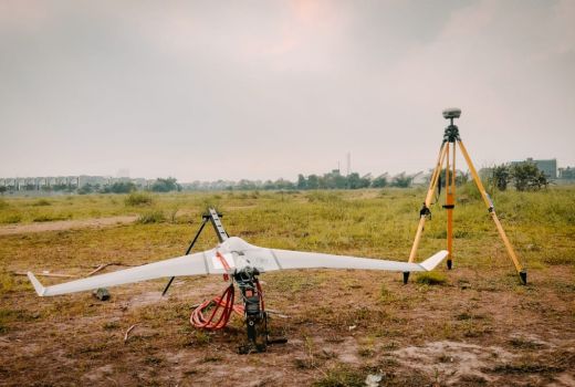 Canggihnya Teknologi Drone Bramor ppX, Proyek Tol Jadi Beres - GenPI.co