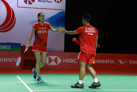 Indonesia Masters 2021 - Perjuangan Hafiz/Gloria Terhenti - GenPI.co