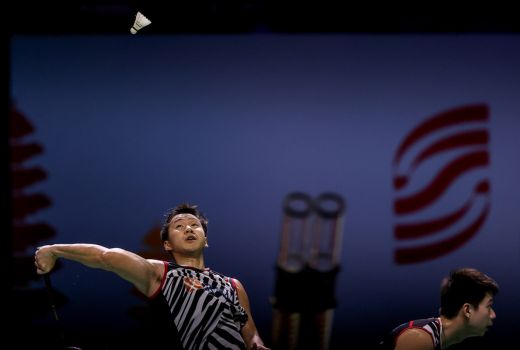 Intip Smash Roket Marcus Gideon, Bikin Jepang Luluh Lantak - GenPI.co