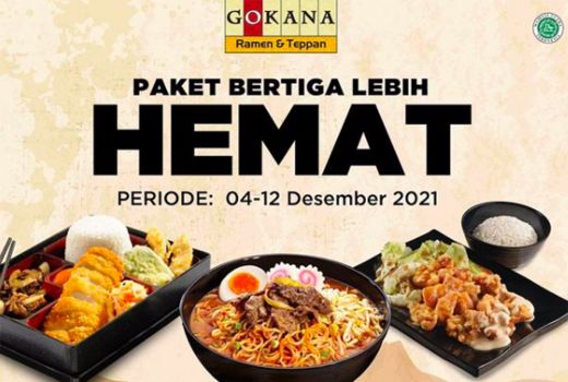 Promo Gokana, Pesan Paket Bertiga Lewat GoFood Cuma Rp48 Ribu! - GenPI.co