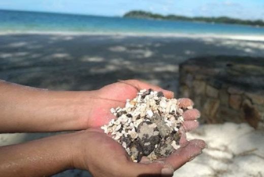 Minyak Hitam Diduga Limbah, Cemari Pantai di Bintan - GenPI.co