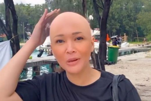 Bikin Kaget, Maia Estianty Mendadak Tampil dengan Kepala Botak - GenPI.co