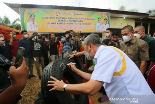Industri Hilirisasi Karet Dioptimalkan, Petani Riau Dapat Untung - GenPI.co
