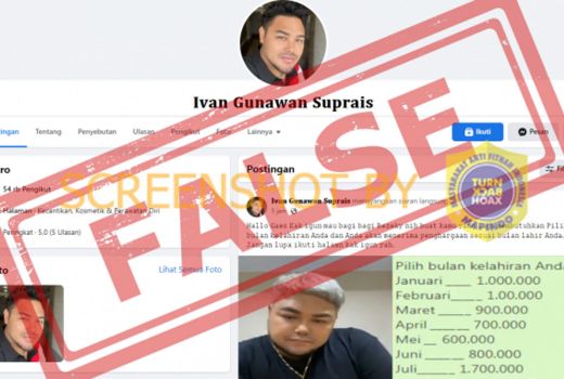 Akun Facebook Ivan Gunawan Bagi-Bagi Hadiah, Waspada - GenPI.co