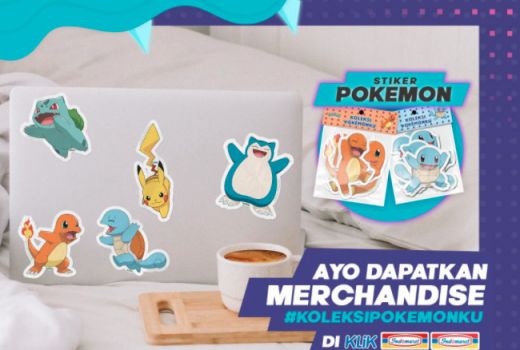 Merchandise Pokemon Hadir di Indomaret, Ada 5 Stiker Lucu Banget - GenPI.co