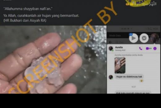Butiran Hujan Es Tingkatkan Imunitas? Ini Faktanya - GenPI.co