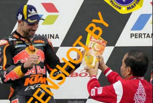 Viral Jokowi Beri Juara MotoGP Minyak Goreng, Ayo Kita Cek - GenPI.co