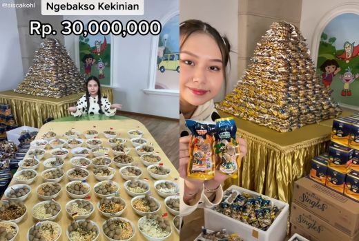 Viral Bakso Sultan, Sisca Kohl Borong Sampai Rp 30 Juta - GenPI.co