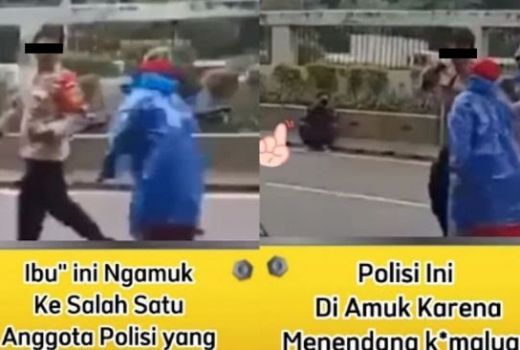 Polda Metro Jaya: Video Polisi Tendang Area Intim Wanita Hoaks - GenPI.co
