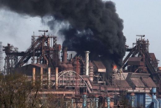 Bertahan di Azovstal, Pasukan Ukraina Bersumpah Tak Akan Menyerah - GenPI.co