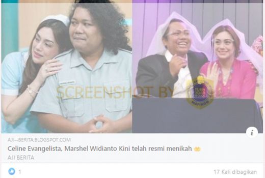 Heboh Celine Evangelista dan Marshel Widianto Menikah, Salah! - GenPI.co
