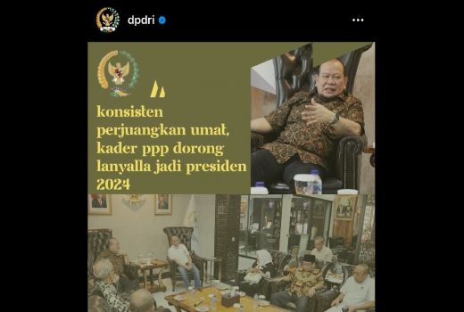 DPD RI Buka Suara Soal Unggahan Dukungan La Nyalla Jadi Capres - GenPI.co