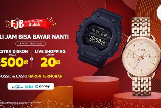 Jam Tangan Fossil dan Casio Banting Harga di Blibli, Cek di sini! - GenPI.co