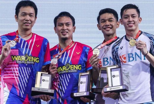 Masuk 16 Besar, Ganda Putra Indonesia Menguasai Kejuaraan Dunia 2022 - GenPI.co