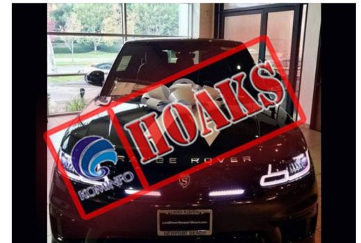 Indomaret Bagi Mobil Range Rover Sport, Jangan Percaya, Hoaks! - GenPI.co
