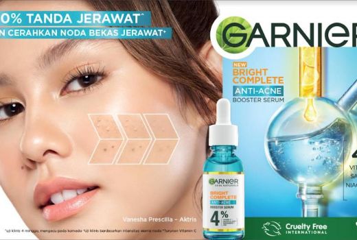 Rp 20 Ribu Saja, Vitamin C Serum Garnier Tuntaskan Radang Jerawat - GenPI.co