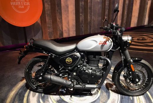 Mengaspal, Body Motor Hunter 350 Royal Enfield Retro Banget - GenPI.co