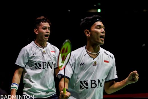 Bungkam Ben Lane/Sean Vendy, Fajar/Rian ke Semifinal Kejuaraan Dunia - GenPI.co
