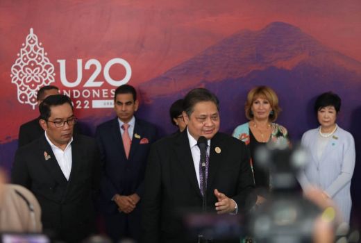 Menko Airlangga Terima Komunike Hasil Konsensus Urban 20 - GenPI.co