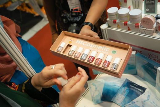 MS Cosmetics Bawa Brand Kosmetik Lokal ke Pameran Produk Halal Internasional - GenPI.co