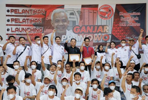 Repons Kepedulian Ganjar, Komunitas Sopir Truk di DKI Jakarta Gelar Pelatihan - GenPI.co