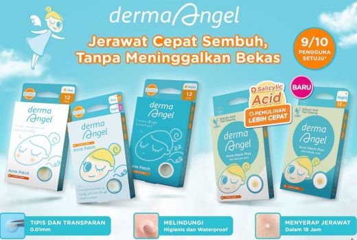 Sekali Tempel, Derma Angel Acne Patch Ampuh Kempiskan Jerawat Batu - GenPI.co