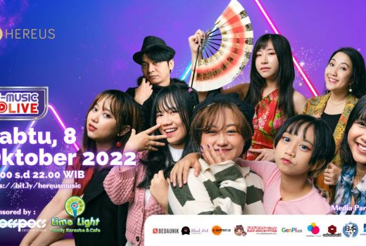 Here US Gelar Konser Musik Cover Lagu Jepang 8 Oktober 2022 - GenPI.co