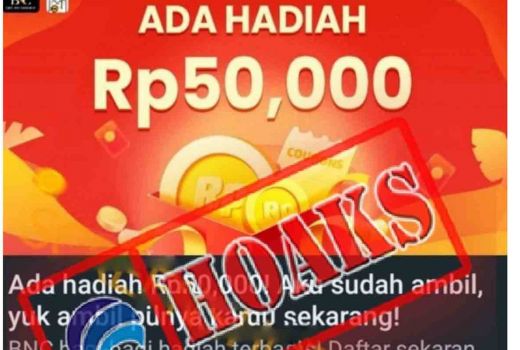 Bank Neo Commerce Bagikan Rp 50 Ribu, Ealah Hoaks - GenPI.co