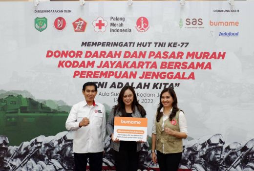 Gandeng Komunitas Jenggala, Bumame Gelar Donor Darah dan Amal - GenPI.co