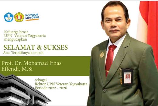 Profil Rektor Baru UPN Veteran Yogyakarta Mohamad Irhas Effendi - GenPI.co