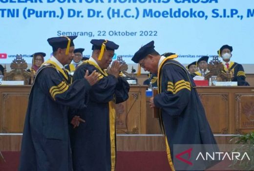 Unnes Beri Gelar Kehormatan Doktor Honoris Causa Kepada Moeldoko - GenPI.co