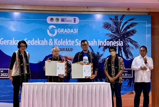 Luncurkan Gradasi, Danone - AQUA dan UNDP Ajak Warga Bijak Berplastik - GenPI.co