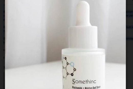 Formula Niacinamide pada Serum Somethinc Ampuh Samarkan Kerutan - GenPI.co