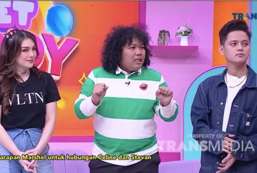 Celine Evangelista Dekat Dengan Stevan Pasaribu, Marshel: Tahu, Tapi Diam-diam Aja - GenPI.co