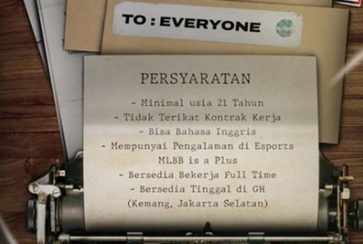 Info Lowongan Kerja! Aura Fire Buka Posisi Manajer Mobile Legends - GenPI.co