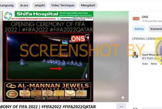 Video Mengaji Pembukaan Piala Dunia 2022, Hoaksnya Begini Amat - GenPI.co