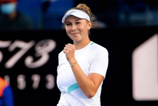Bidadari New Jersey, Petenis Cantik Juara Australia Terbuka 2022 - GenPI.co